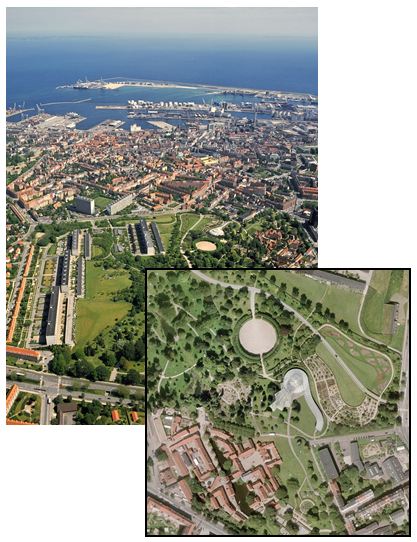 Aarhus from the air